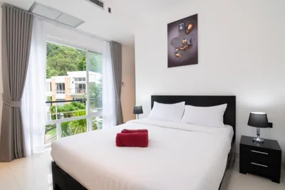3-BR Condo Mountain & Pool view, Pool & Gym access - Kamala Hills G201 – Fotos 2