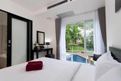 3-BR Condo Mountain & Pool view, Pool & Gym access - Kamala Hills G201 – Fotos 8
