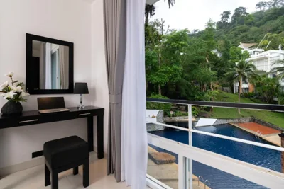 3-BR Condo Mountain & Pool view, Pool & Gym access - Kamala Hills G201 – Fotos 16